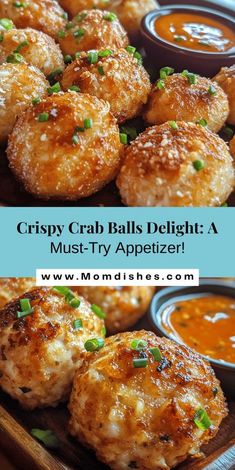 Crab Balls Delight is a mouthwatering appetizer that’s perfect for any gathering. With a crispy exterior and a tender, flavorful interior, these crab balls are made from fresh lump crab meat, creamy components, and a blend of spices that create a rich and refreshing flavor. Easy to prepare, they're versatile enough to serve as a starter or a main dish. Pair them with your favorite dipping sauces for an unforgettable culinary experience that will impress your guests. Crab Ball, Appetizer Foods, Crab Balls, Ham Breakfast Casserole, Crab Appetizer, Lump Crab Meat, Ham Breakfast, Crab Dishes, Lump Crab