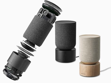 Bang & Olufsen Introduces Beosound Balance Smart Speaker with Active Room Compensation | audioXpress Wearable Robots, High End Speakers, Speaker Projects, Speaker Box Design, Balance Design, Small Speakers, Sophisticated Decor, Bang Olufsen, Audio Design