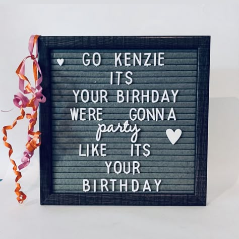 Birthday Letter Board Funny, Funny Birthday Letterboard, Happy Birthday Letterboard, 1 Year Birthday Letter Board, Birthday Letterboard Ideas, Birthday Message Board, 40th Birthday Letter Board Quotes, Birthday Letter Board Quotes, Birthday Letterboard Quotes