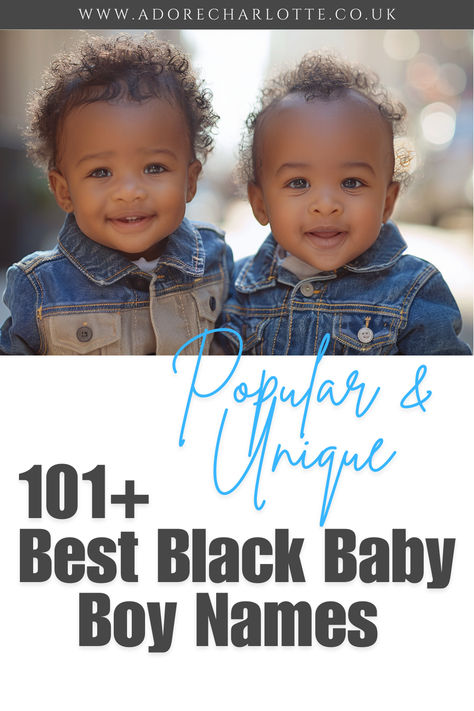 Discover 101+ of the best Black baby boy names! From popular to unique, find the perfect name for your little one. #BlackBabyBoyNames Baby Names Boy Black, Baby Boy Names Black People, Baby Boy Names Black, Boy Names Black, Mixed Baby Boy Names, Unique Baby Boy Names Black, J Baby Boy Names, African American Boy Names, Black Baby Names