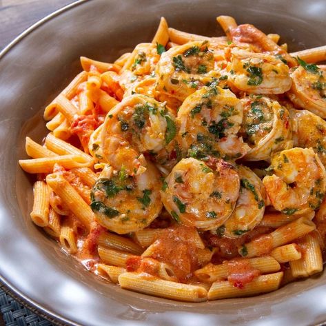 Rachael Ray Carbonara Pasta, Cowboy Spaghetti Rachel Ray, Scampi Fries, Rachael Ray Spaghetti And Meatballs, Rachel Ray 30 Minute Meals, Italian Mac And Cheese Rachel Ray, Harissa Shrimp Scampi Food Network, Scampi Sauce, Scampi Pasta