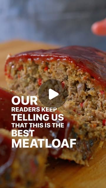 Joanne Gallagher on Instagram: "⭐️⭐️⭐️⭐️⭐️“This is hands down the best meatloaf recipe I’ve ever tried—it’s now a regular at our house.” - Meg  The full recipe is on our website. You can find it by googling “inspired taste meatloaf” or tap the link in our bio!  ❤️ Save this post and follow @inspiredtaste for more!  #easyrecipes #dinner #foodblogeats #inspiredtaste #recipes #meatloaf #dinnerrecipes" Meatloaf Recipe Video, The Best Meatloaf Recipe, Meat Loaf Recipe, Best Meatloaf Recipe, Easy Meatloaf Recipe, Recipes Meatloaf, Inspired Taste, The Best Meatloaf, Recipes For Beef