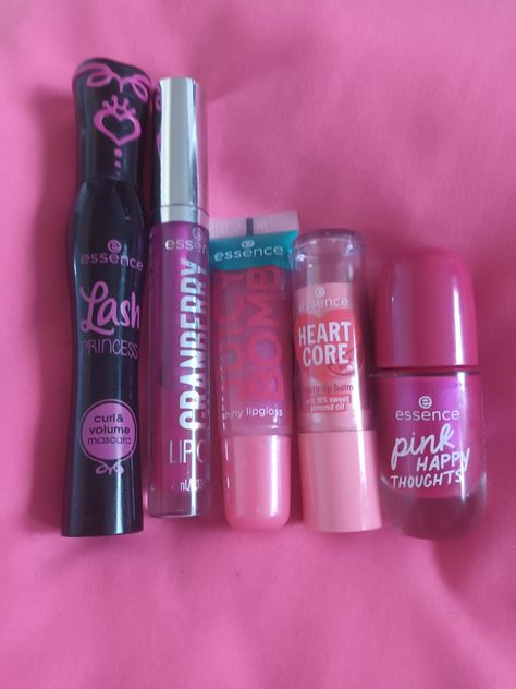 Pink Lash Princess Mascara, Princess Mascara, 2000s Lip Gloss, Hello Kitty Lip Gloss Aesthetic, Lash Princess Mascara, Sparkly Pink Lip Gloss Aesthetic, Makeup Utensils, Lash Princess, Pink Makeup Collection Aesthetic