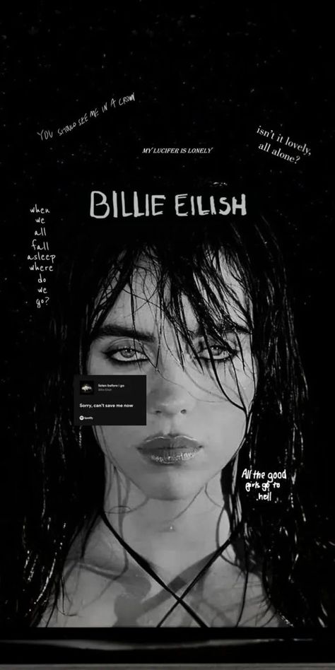 Billie Eilish, Iphone, Black