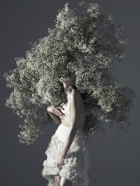 Gregoire_Alexandre Avant Garde Hair, Robert Mapplethorpe, Avant Garde Fashion, Arte Floral, 인물 사진, Pics Art, Headdress, A Tree, Fashion Photo