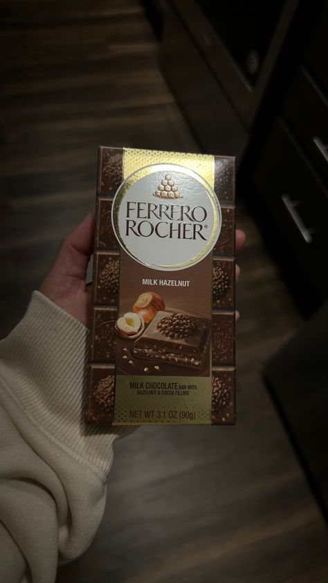 Forero Rocher, Chocolate Ferrero Rocher, Ferrero Rocher Gift, Ferrero Rocher Chocolate, Rocher Chocolate, Ferrero Rocher Chocolates, Hazelnut Milk, Bday Wishlist, Tea Time Snacks