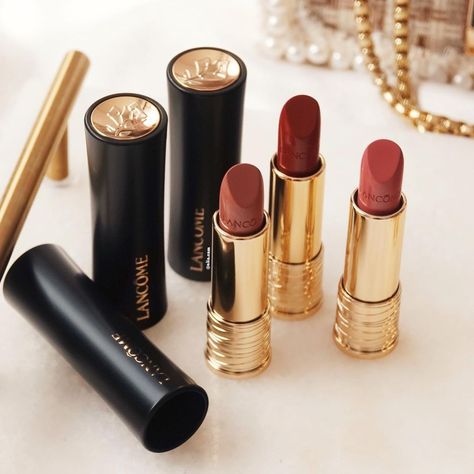 The gorgeous L'ABSOLU ROUGE CREAM! The shades are so beautiful 💕💕 AD PR #lancome #labsolurouge #lancomelipstick #lancome #lancôme… | Instagram Lancome Lipstick, Pretty Products, Lancome Paris, Lancome Makeup, Nude Lipstick, Makeup Items, Makeup Techniques, Product Photography, So Beautiful