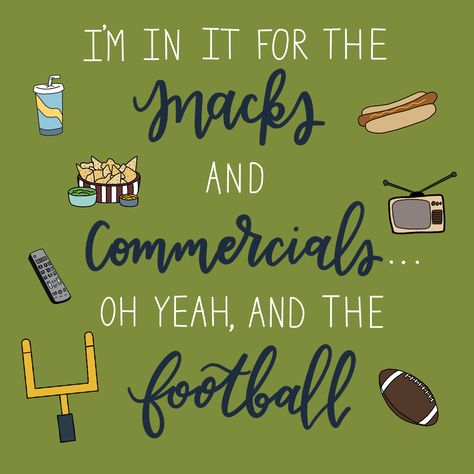 Happy Super Bowl Day! I'm personally not the biggest fan of NFL football (I prefer college), but I am totally in it for the crazy Doritos commercials and the 20,000 dips that everyone has as they watch the game! Happy watching and snacking everyone! Who should I pull for, the Chiefs or the Buccaneers? . . . . . #etsy #uncappedcalligraphy #superbowlsunday #superbowllv #kansascitychiefs #tampabaybucaneers Superbowl Quotes, Super Bowl Quotes, Aesthetic Sayings, Super Bowl Day, Happy Super Bowl, Pampered Chef Consultant, Super Bowl Sunday, The Chiefs, Quotes Cute