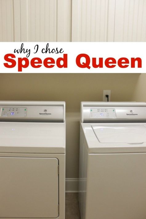 Speed Queen Washer, Room Improvement, Speed Queen, Laundry Business, New Home Wishes, New Washer And Dryer, Laundry Room/mud Room, Dryer Repair, Lake Living