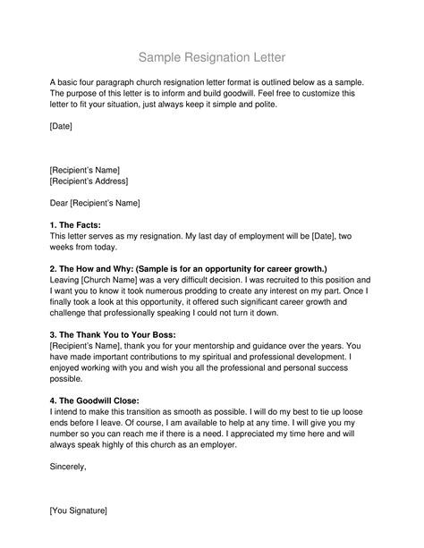 Church Resignation Letter For Pastors Church Resignation Letter Template 13+ Word, PDF Document Download from www.template.netTable of Contents:Reasons for ResignationWriting the Resignati... #Church #pastors #Resignation Resignation Letter Format, Resignation Letter Template, Resignation Template, Resignation Letter Sample, Resignation Letters, Quitting Job, Agenda Template, Resignation Letter, Letter Example