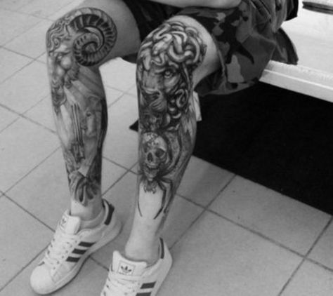 25+ best ideas about Knee tattoo on Pinterest | Bug tattoo, Honey ... Ram Tattoo Ideas, Knee Tattoo Ideas, Honey Bee Tattoo, Tattoo Realism, Gray Tattoo, Bumble Bee Tattoo, Ram Tattoo, Filigree Tattoo, Tattoo Spots