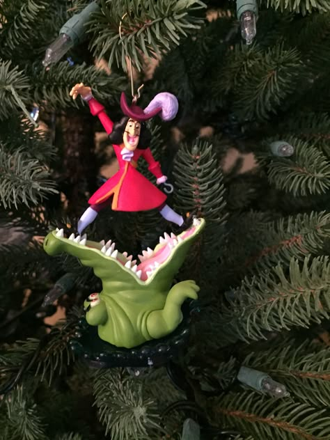 # Peter Pan -Captain Hook Icon Christmas, Disney Ornaments, Captain Hook, Dry Clay, Peter Pan, Christmas Themes, Christmas Time, Sketch Book, Christmas Gifts