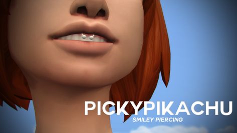 Smiley Piercing Hi, bored again. Here’s a smiley piercing! It is found in the accessories category, enabled for T-E F/M. It’s categorized as a right nose ring so it will not interfere with other... Sims 4 Mm Cc Piercings, Sims 4 Maxis Match Piercings Cc, Tongue Piercing Sims 4 Cc, Sims 4 Cc Smiley Piercings, Sims 4 Cc Egirl Makeup, Sims 4 Smiley Piercing, Sims 4 Tongue Piercing, Sims 4 Urban Home Decor Cc, Sims 4 Assecories