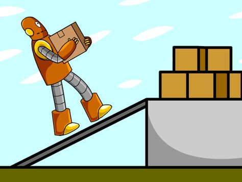 BrainPop- Inclined Planes Inclined Plane Simple Machines, Brain Pop, Inclined Plane, Second Grade Science, School Kindergarten, Simple Machines, Summer School, Science For Kids, Second Grade