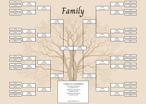 Free Family Tree Template Printables, Family Tree Sample, Family Tree Background, Family Tree Examples, Family Tree Layout, Genogram Template, Family Tree Templates, Blank Family Tree Template, Free Family Tree Template