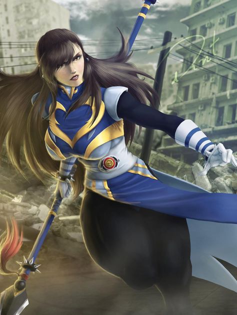 Power Rangers Comic, Chun Li Cosplay, Capcom Street Fighter, Power Rangers Mystic Force, Armadura Cosplay, Ninja Wallpaper, Chun Li Street Fighter, Power Rangers Fan Art, Street Fighter Characters