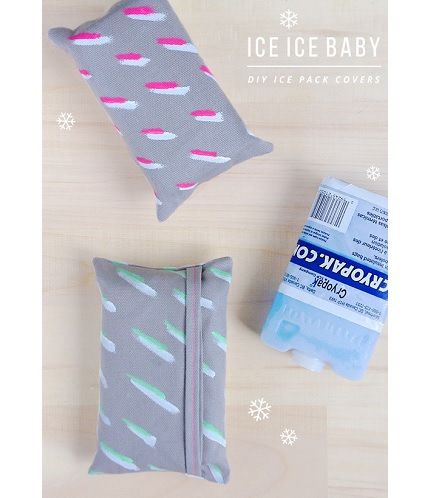 Tutorial: Lunch box ice pack covers Ice Pack Cover, Lunch Box Ice Packs, Diy Ice Pack, Kids Lunches, White Whale, Ice Ice Baby, Care Packages, Ice Pack, Neat Ideas