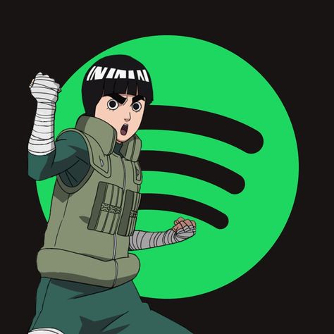 Ft. Rock Lee from Naruto Naruto App Icons, Anime App Icon, Anime Snapchat, Snapchat Logo, Ghost Logo, Naruto Icon, Mobile App Icon, App Anime, Icons App