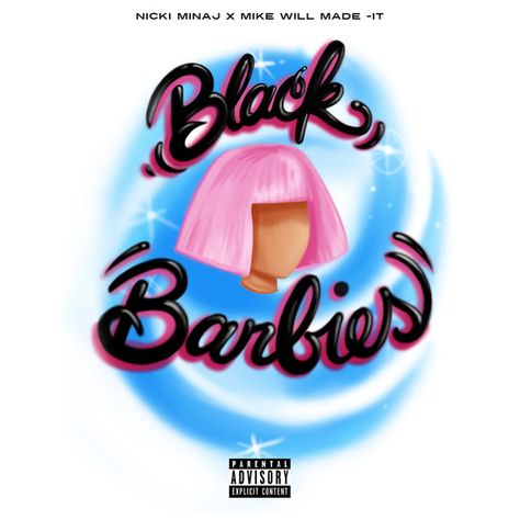 Nicki Minaj Album Cover, Nicki Minaj Poster, Nicki Minaj Album, Nicki Minaj Lyrics, Barbie Music, Barbie Song, Mike Will Made It, Nicki Minaj Pink Friday, Nicki Minaj Barbie