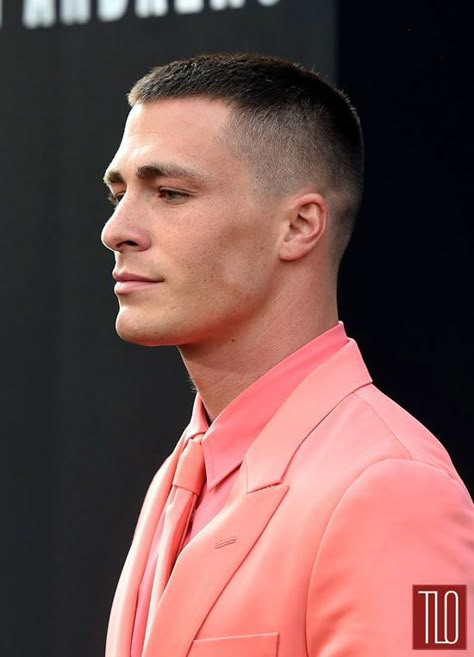 Colton Haynes Butch Cut. Source: tomandlorenzo.com Buzzcut Men Fade, Buzzcut Men, Buzz Cut For Men, Buzz Cut Styles, Very Short Hair Men, Crew Cut Haircut, High And Tight Haircut, Buzz Cut Hairstyles, Mens Hairstyles Fade