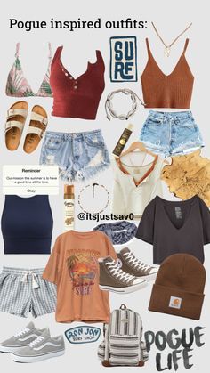 Summer Beach Vibes Outfits, Lavender Picking Outfit, Obx Outfits Inspiration, Aesthetic Beachy Outfits, Pouges Life Outfits, Pouge Outfit Inspired, Obx Pouge Outfits, 70s Surf Aesthetic Outfits, Cute Outer Banks Outfits