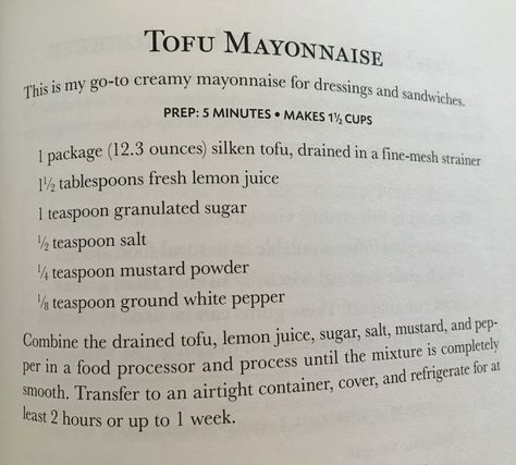 Tofu Mayonnaise Recipe, Homemade Vegan Mayonnaise Recipe, Tofu Mayonnaise, Diy Vegan Mayonnaise, Vegan Mayo Recipe Oil Free, Healthy Alternative To Mayonnaise, Mayonnaise Recipe, Silken Tofu, Fine Mesh Strainer