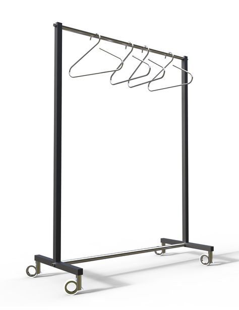 Insilvis DIHEDRAL 1, coat hangers holder Clothes Holder, Bedroom Wardrobe Ideas, Jacket Hanger, Iron Furniture Design, Spa Lounge, Clothing Store Displays, Hanger Stand, Industrial Design Furniture, Garment Rack