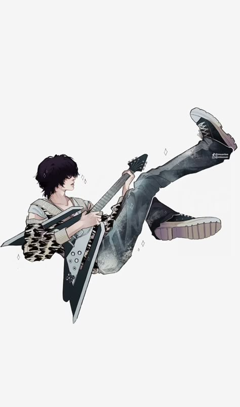 Imsanlee Art, Blue Hair Anime Boy, Arte Punk, Character Drawings, Boy Drawing, Grunge Art, Pretty Drawings, Cool Images, Boy Anime