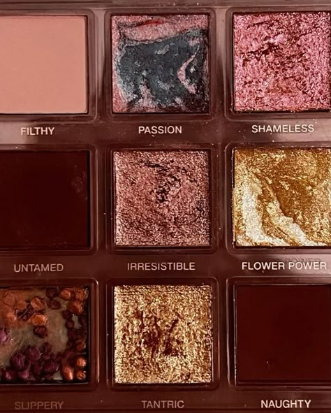 eugh Eyeshadow Names, Aesthetic Eyeshadow, Heavens On Fire, Eye Shadow Pallete, Eye Shadow Pallets, Shadow Pallete, Makeup Pallets, Makeup Palettes, Eyeshadow Pallets