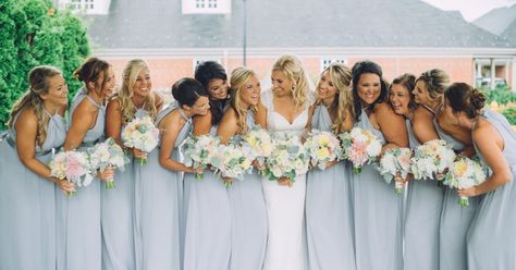 I got "Twelve" on "How Many Bridesmaids Should You Actually Have?" What about you? How Many Bridesmaids, Sentimental Wedding, Advice For Bride, Local Color, Bridesmaid Dress Colors, Wedding Planning Advice, Locally Grown, Country Club Wedding, Wedding Beauty