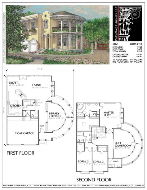 Tutor Home, House Building Plans, Victorian House Plans, Unique House Plans, Two Story House, Vintage House Plans, Casas The Sims 4, Barndominium Floor Plans, Sims House Plans