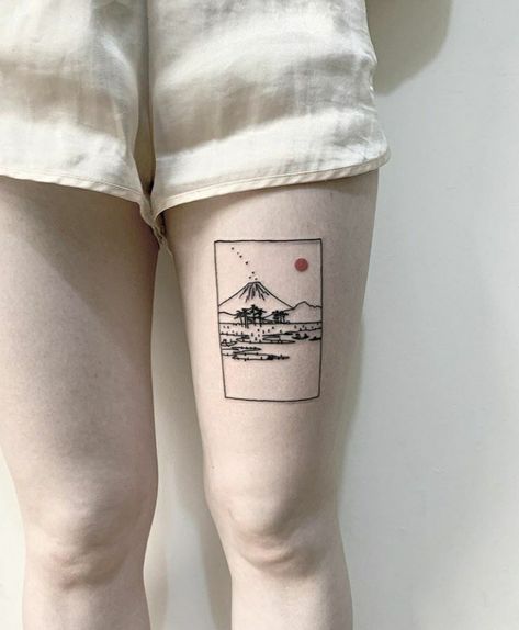 Desert Tattoo, Sunrise Tattoo, Harry Tattoos, Forearm Band Tattoos, Clever Tattoos, Symbolic Art, Creepy Images, Small Pretty Tattoos, Band Tattoo