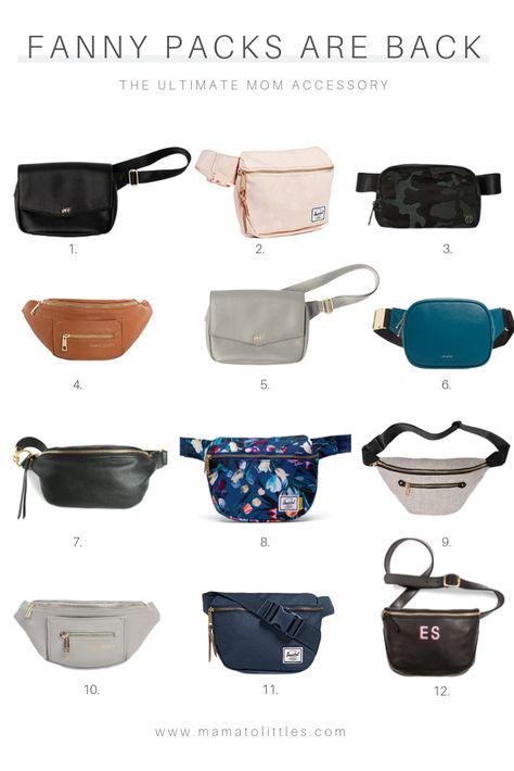 Fanny Packs are back! These are the best new hands-free bag for moms for the playground, errands or a stroll. Here are my favorite fanny pack finds (plus 5 reasons why you’ll want one too!)  #fannypack #momstyle #backpackdiaperbag #beltbag #mombag Less Hip Bags For Women, Fanny Pack Cross Body Bag, Hip Pack Outfit, Hip Bag Outfit, Beauty In The Chaos, Fanny Pack Outfit, Cross Body Fanny Pack, Heart Bags, Weekend In Chicago