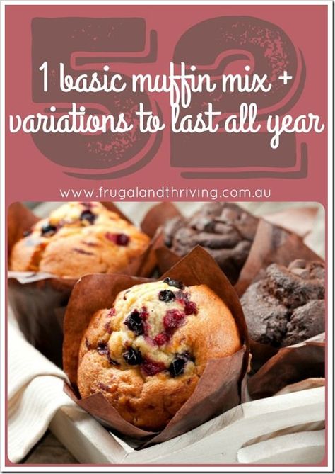 Basic Muffin Mix, Muffin Mix Recipe, Basic Muffin, Basic Muffin Recipe, Sweet Muffin, Brunch Recipe, Muffin Tin Recipes, Pies Maker, Homemade Muffins