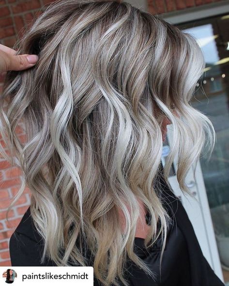 Shades Of Ash Blonde, Medium Ash Blonde Hair, Highlights Bob, Ash Blonde Hair Color, Blonde Hair Colour Shades, Hair Color Guide, Blonde Highlights On Dark Hair, Ash Blonde Hair Colour, Blond Balayage