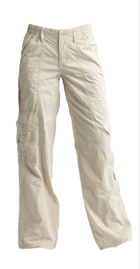 2000s Pants, Pants Png, Beige Cargo Pants, 2000s Clothes, Outfit Png, Y2k Pants, Dr Wardrobe, Cute Pants, Jeans Cargo