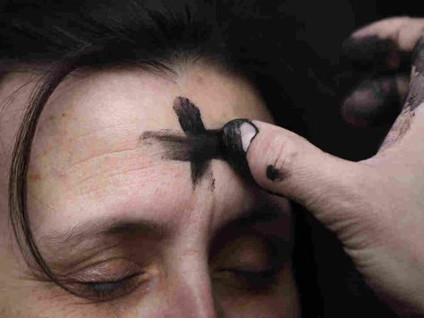 Ash Wednesday Is Now Used As A Time To Reflect On Mortality : NPR Ash On Forehead, Ash Wednesday, Lutheran Church, Our Savior, Fat Tuesday, Catholic Faith, Behind Ear Tattoo, Ash, The Day