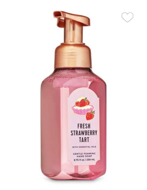 🍓Fresh Strawberry Tart Gentle Foaming Hand Soap🍓 Tart Strawberry, Strawberry Soap, Bath N Body Works, Strawberry Tart, Foam Soap, Foaming Hand Soap, Body Skin Care Routine, Body Soap, Fresh Strawberry