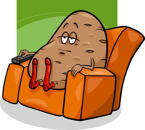 Thyroid Health :: Potato Drawing, Potato Picture, Potato Images, Black Couches, Cute Potato, Character Flaws, Chill Room, Boogie Woogie, Couch Potato