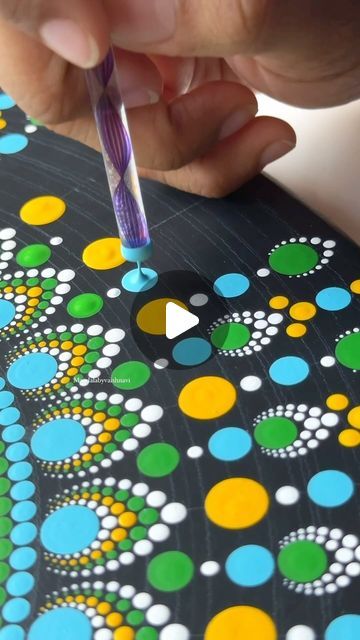 Krishna Mandala Art, Intricate Mandala, Trending Reels, Flute Music, Lord Krishna, Dots Art, The Divine, Spiritual Journey, Mandala Art