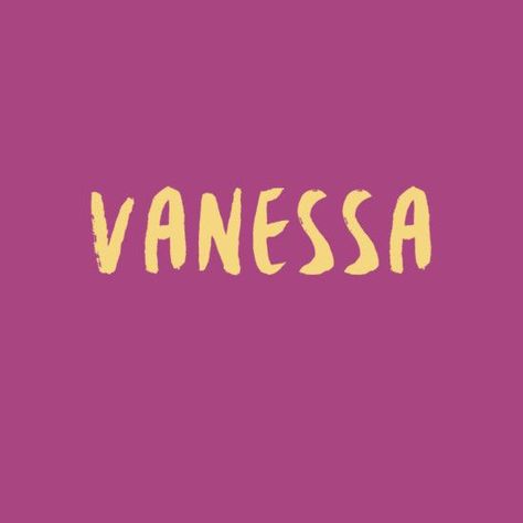 Vanessa Name, Natalie Lynn, Alice In Wonderland Cartoon, Baby Names List, First Kid, Names List, Baby Name List, Cute Black Wallpaper