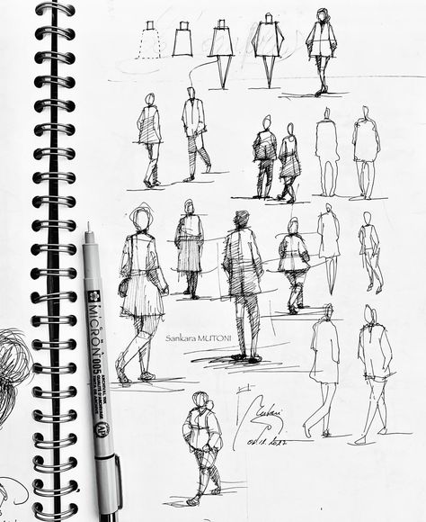 Croquis Architecture, Human Figure Sketches, Drawing Examples, Sketches Of People, Architecture Design Drawing, Simple Line Drawings, Figure Sketching, Painting People, Urban Sketching