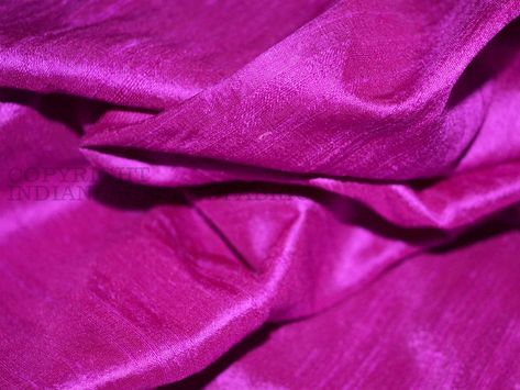 Bright Magenta Pink Pure Dupioni Silk fabric by Yard Indian | Etsy Wedding Drapery, Dupioni Silk Fabric, Raw Silk Fabric, Dupioni Silk, Bridal Bridesmaid Dresses, Bridal Clutch, Magenta Pink, Silk Brocade, Wedding Fabric