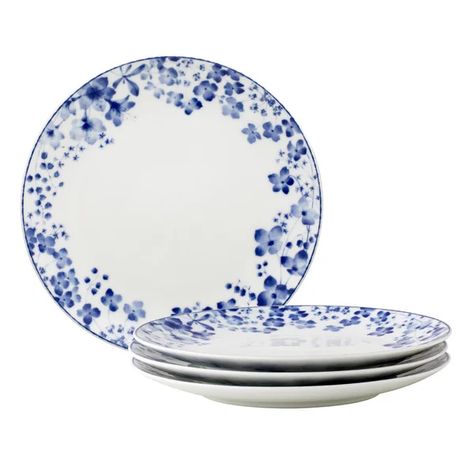 Noritake Bloomington Road Salad Plates, 8-1/4"