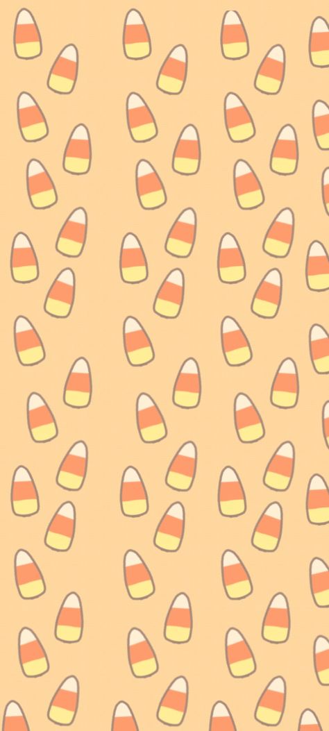 Candy corn wallpaper I drew! Candy Corn Backgrounds Wallpapers, Candy Corn Color Palette, Pastel Halloween Background, Candy Corn Background, Candy Corn Wallpaper, Candy Corn Aesthetic, Pretty Phone Backgrounds, Autumn Phone Wallpaper, Eclectic Wallpaper