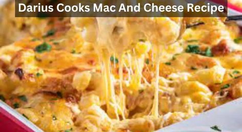 Darius Cooks Mac And Cheese Recipe Darius Cooks Mac And Cheese, Mac And Cheese From Scratch, Mac And Cheese Recipe Easy, Darius Cooks, Banana Pudding Recipe, Easy Cheese Recipes, Youtube Cooking, Popular Dishes, Kitchen Guide