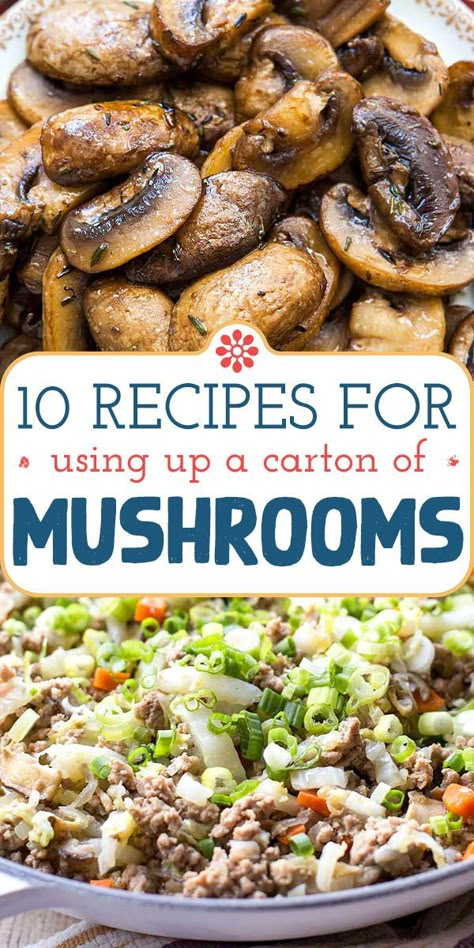 Fresh Mushrooms Recipes, Moral Mushrooms, Make Ahead Side Dishes, Dinner With Mushrooms, Salad As A Meal, Vegetarian Mushroom Recipes, Benefits Of Mushrooms, Recipes Mushrooms, Best Mushroom Recipe