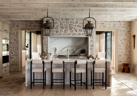 Vestavia Hills — Sean Anderson Maryland Countryside, Dreamy Farmhouse, Rustic Villa, Sean Anderson, Interior Design Rustic, Hacienda Style, Southern Homes, Stone Walls, Farm Style