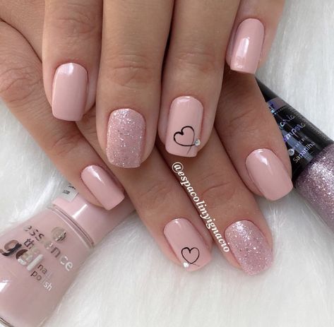 Daisy Acrylic Nails, Pink Tip Nails, Elegant Touch Nails, Unghie Sfumate, Unghie Nail Art, Chic Nail Art, Beauty Hacks Nails, February Nails, Gel Nail Art Designs