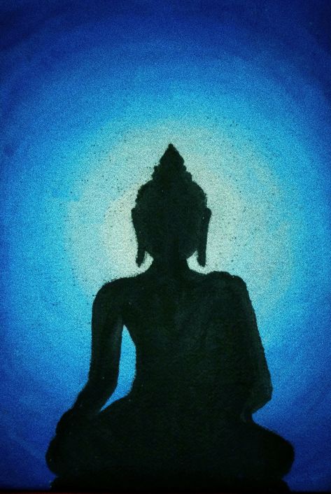 Shadow painting|Canvas art|#meditation #spiritual #buddhism Buddha Shadow Painting, Meditation Painting Spiritual, Reflection Drawing, Mahavatar Babaji, Buddha Painting Canvas, Sketch Images, Shadow Painting, Meditating Buddha, Shadow Drawing